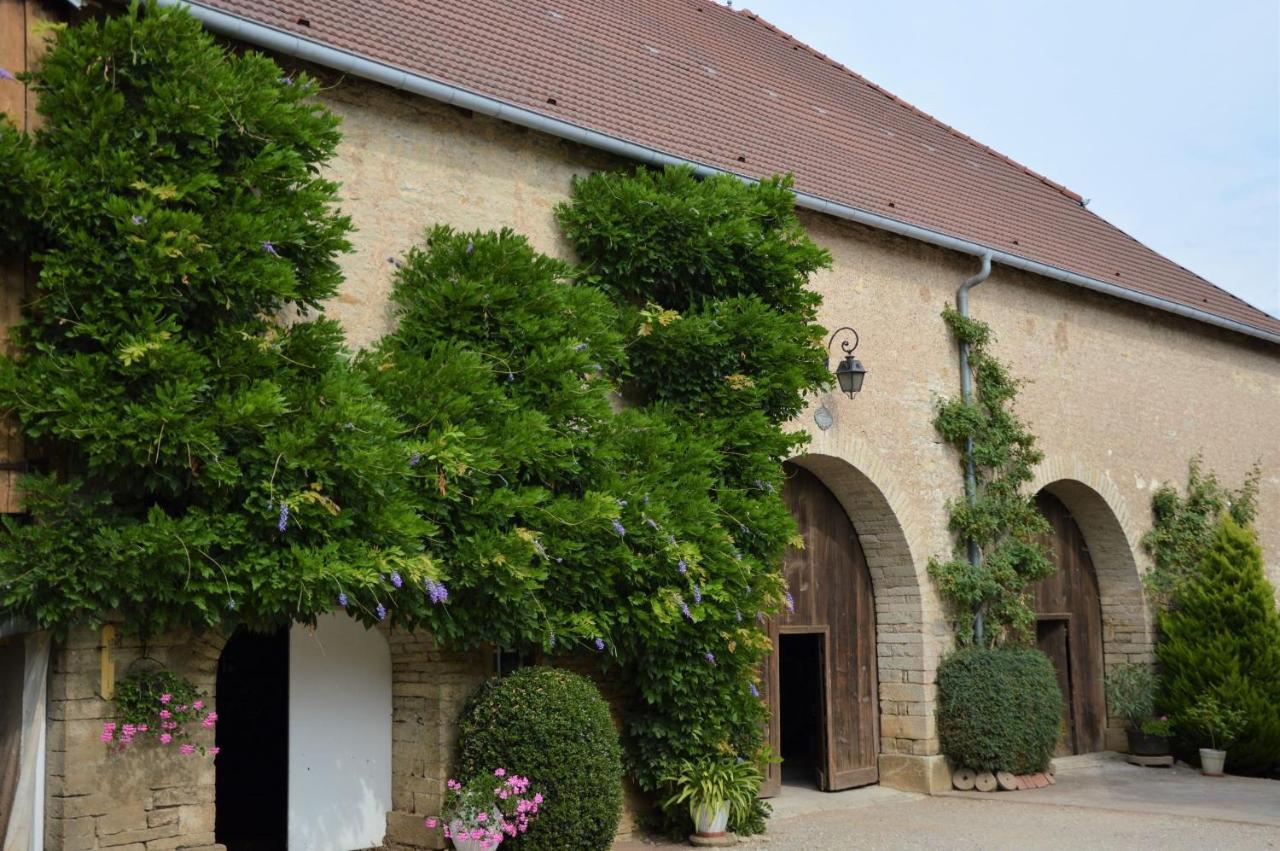 La Ferme Aux Glycines Hotel Aillevans ภายนอก รูปภาพ